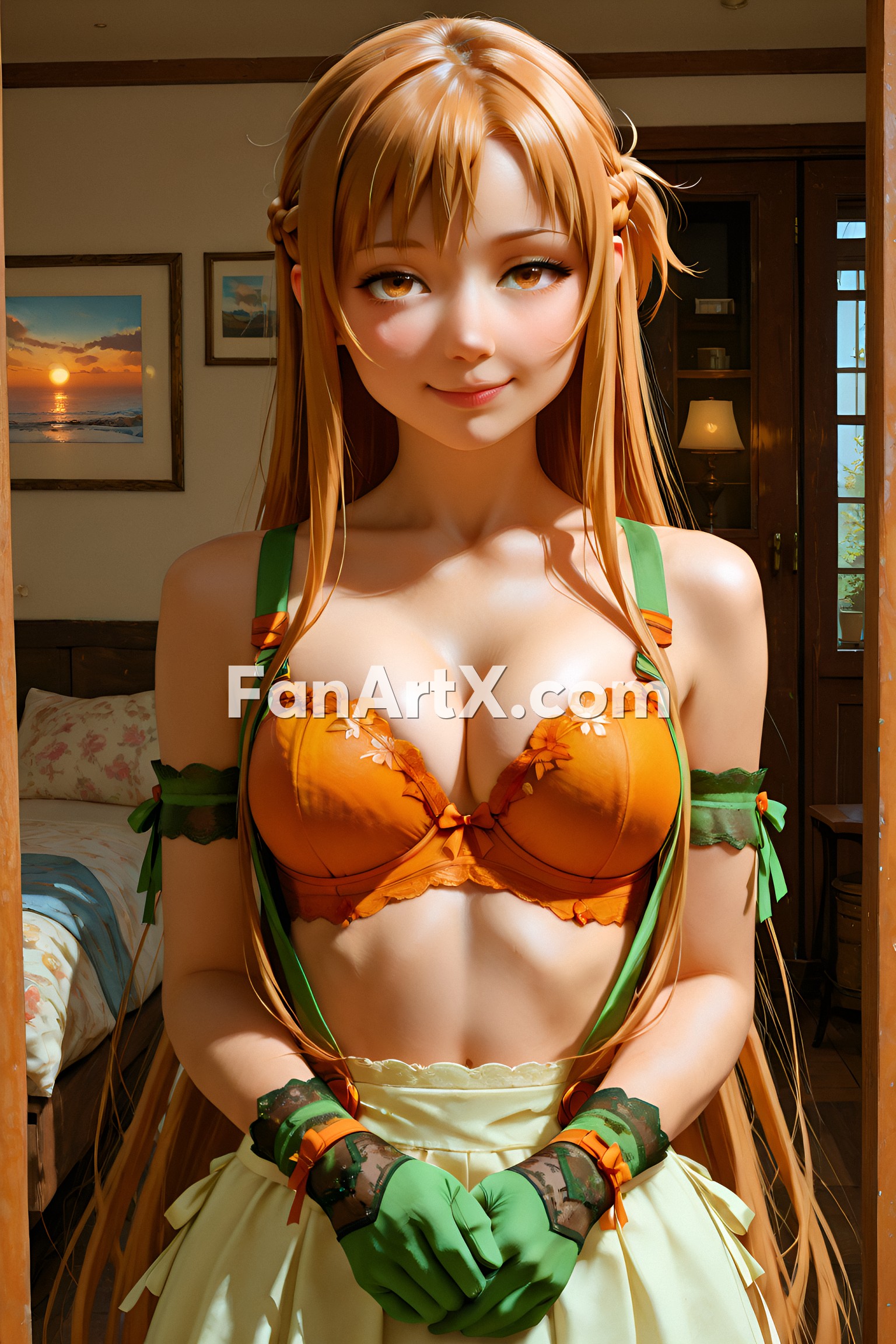 Sao Asuna Yuuki Fanart - Sword Art Online character 4804104